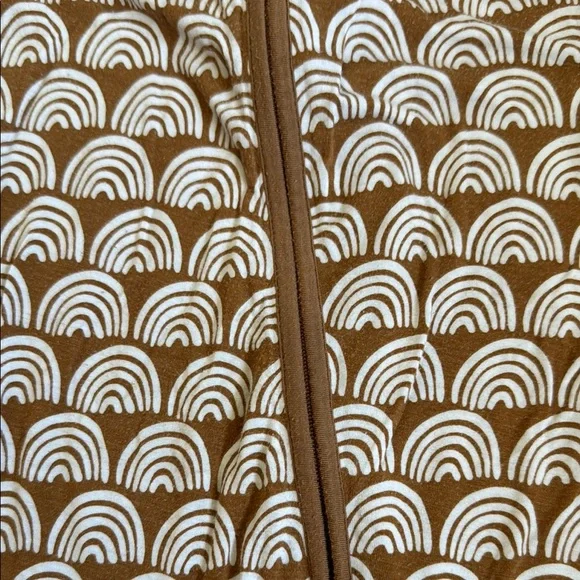 Little Sleepies Rust Rainbow Romper 2T - Picture 2 of 3